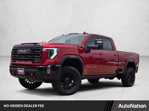 Volcanic Red Tintcoat 2024 GMC Sierra 2500 AT4X