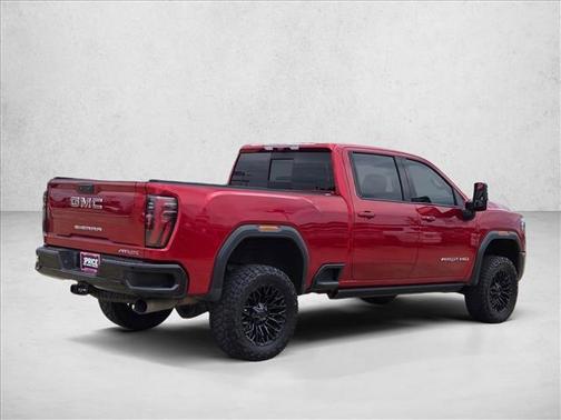 Volcanic Red Tintcoat 2024 GMC Sierra 2500 AT4X