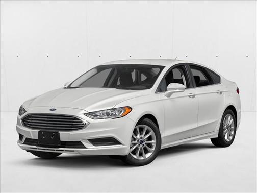 Oxford White 2017 Ford Fusion S