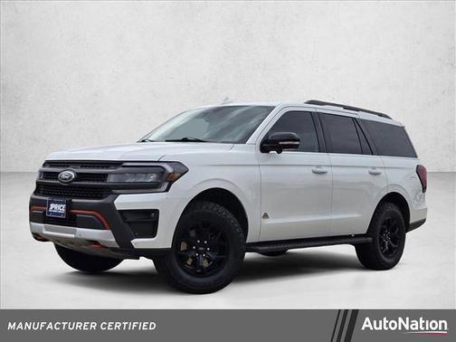 Star White Metallic Tri-Coat 2023 Ford Expedition Timberline
