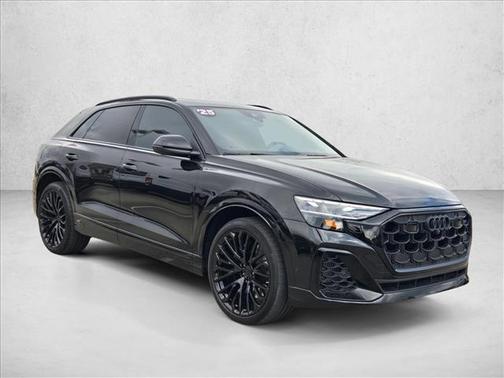 Mythos Black Metallic 2025 Audi SQ8 4.0T Premium Plus