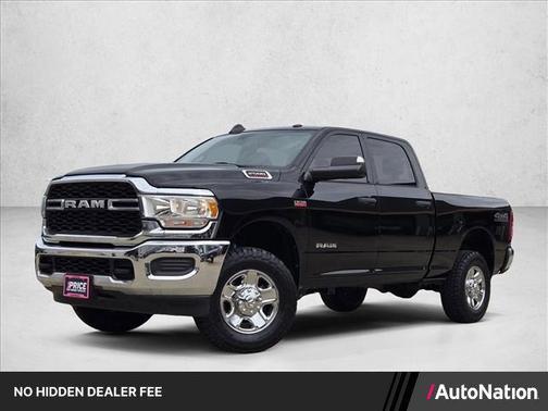Diamond Black Crystal Pearlcoat 2021 RAM 2500 Tradesman Crew Cab 4x4 6'4' Box