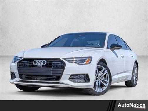 Ibis White 2021 Audi A6 45 Sport Premium
