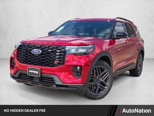 Rapid Red Metallic Tinted Clearcoat 2026 Ford Explorer ST