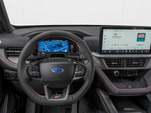 Rapid Red Metallic Tinted Clearcoat 2026 Ford Explorer ST