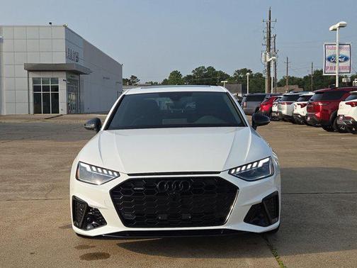 White 2023 Audi A4 45 S line Premium Plus