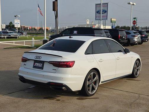 White 2023 Audi A4 45 S line Premium Plus