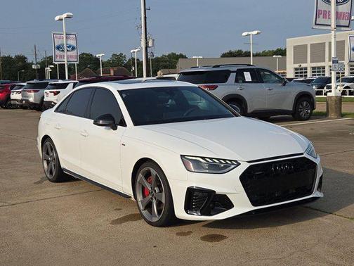 White 2023 Audi A4 45 S line Premium Plus
