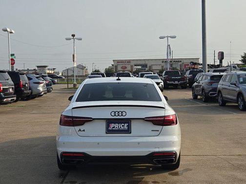 White 2023 Audi A4 45 S line Premium Plus