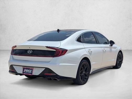 Quartz White 2021 Hyundai SONATA SEL