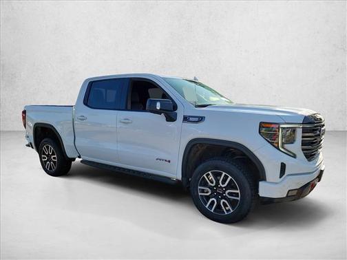 Summit White 2025 GMC Sierra 1500 AT4