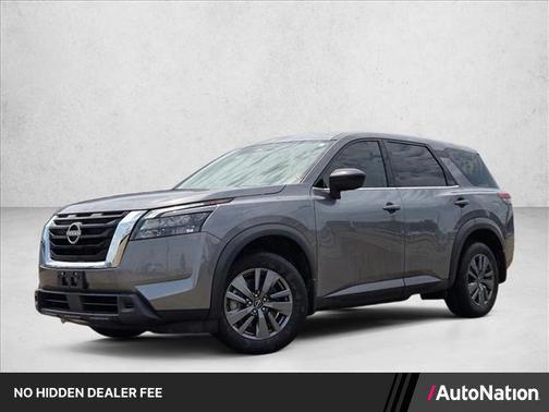 Gun Metallic 2024 Nissan Pathfinder S FWD