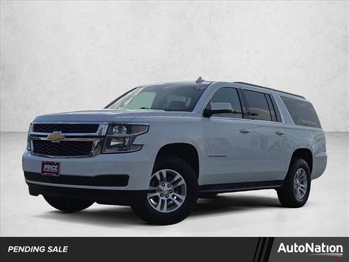 Summit White 2019 Chevrolet Suburban LT