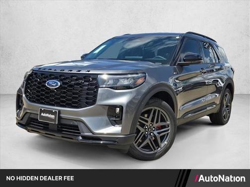 Carbonized Gray Metallic 2026 Ford Explorer ST-Line