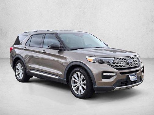 Stone Gray Metallic 2021 Ford Explorer Limited