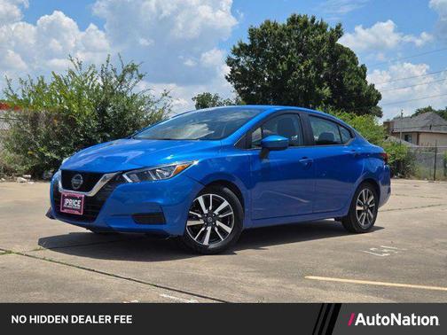Electric Blue Metallic 2021 Nissan Versa 1.6 SV