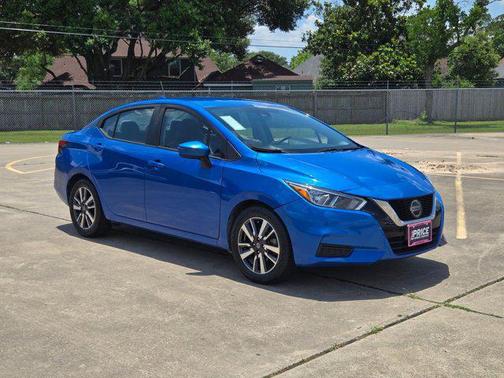 Electric Blue Metallic 2021 Nissan Versa 1.6 SV