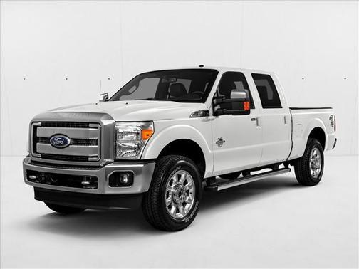 White Platinum Metallic Tri-Coat 2016 Ford F-250 Lariat