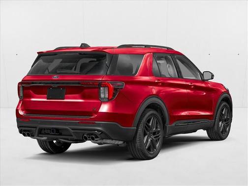 Rapid Red Metallic Tinted Clearcoat 2026 Ford Explorer ST