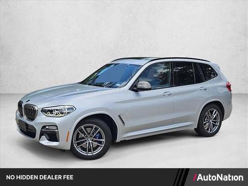 Glacier Silver Metallic 2019 BMW X3 M40i