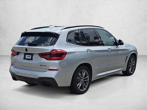 Glacier Silver Metallic 2019 BMW X3 M40i