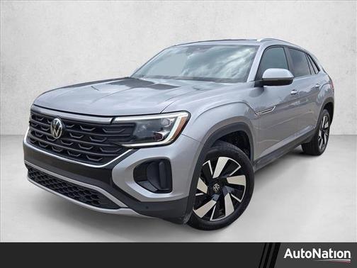 Silver Mist Metallic 2025 Volkswagen Atlas Cross Sport 2.0T SE w/Technology 4MOTION