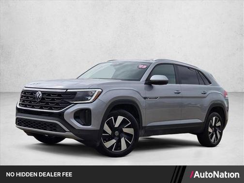 Silver Mist Metallic 2025 Volkswagen Atlas Cross Sport 2.0T SE w/Technology 4MOTION