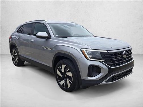 Silver Mist Metallic 2025 Volkswagen Atlas Cross Sport 2.0T SE w/Technology 4MOTION