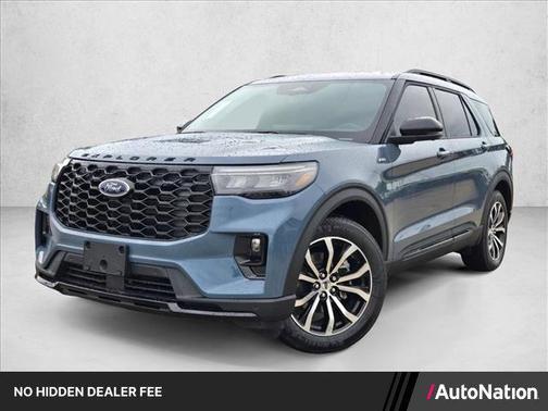 Vapor Blue Metallic 2026 Ford Explorer ST-Line