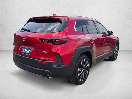 Soul Red Crystal Metallic 2025 Mazda CX-50 Hybrid Premium Plus Package