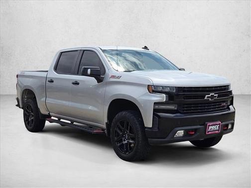 Silver Ice Metallic 2021 Chevrolet Silverado 1500 LT Trail Boss