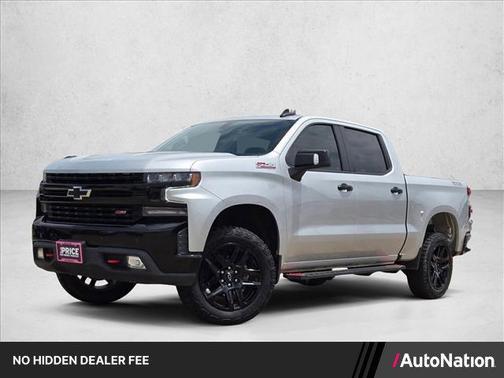 Silver Ice Metallic 2021 Chevrolet Silverado 1500 LT Trail Boss