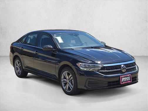 Deep Black Pearl 2024 Volkswagen Jetta 1.5T SE