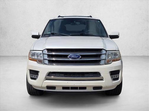 White Platinum Metallic Tri-Coat 2017 Ford Expedition EL Limited