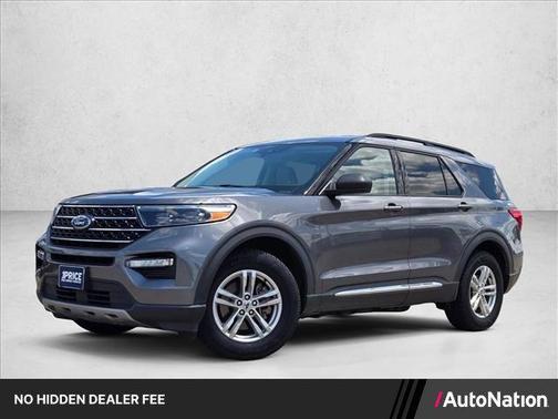Carbonized Gray Metallic 2022 Ford Explorer XLT
