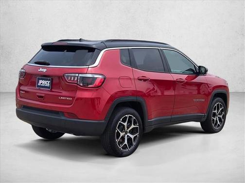 Red Hot Pearlcoat 2025 Jeep Compass Limited