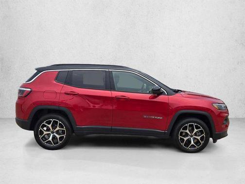 Red Hot Pearlcoat 2025 Jeep Compass Limited