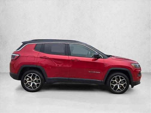 Red Hot Pearlcoat 2025 Jeep Compass Limited