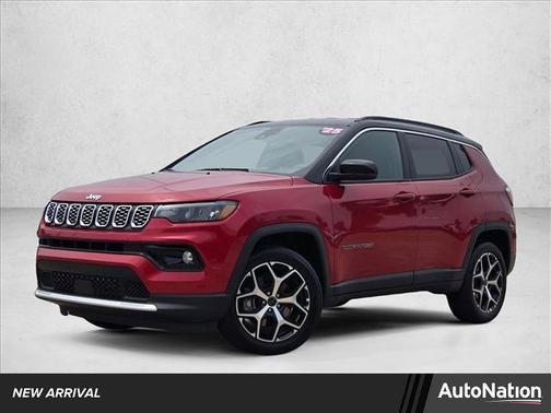 Red Hot Pearlcoat 2025 Jeep Compass Limited