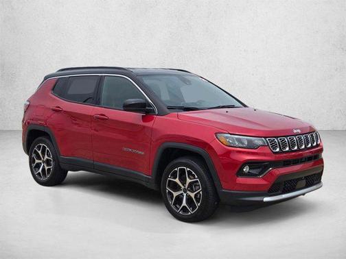 Red Hot Pearlcoat 2025 Jeep Compass Limited