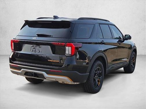 Agate Black Metallic 2026 Ford Explorer Tremor