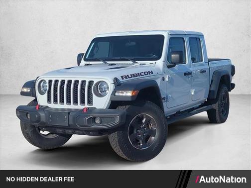 Bright White Clearcoat 2021 Jeep Gladiator Rubicon