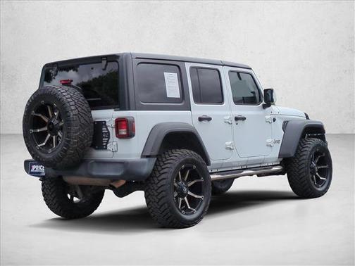 Bright White Clearcoat 2019 Jeep Wrangler Unlimited Sport