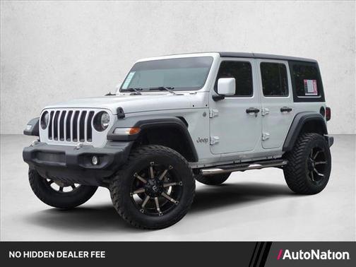 Bright White Clearcoat 2019 Jeep Wrangler Unlimited Sport