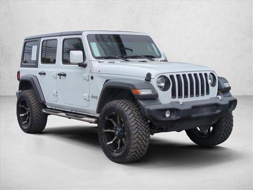 Bright White Clearcoat 2019 Jeep Wrangler Unlimited Sport