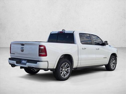 Bright White Clearcoat 2021 RAM 1500 Laramie