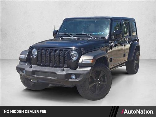 Black Clearcoat 2020 Jeep Wrangler Unlimited Sport Altitude