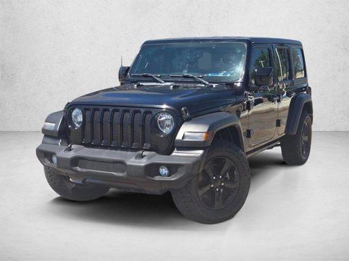 Black Clearcoat 2020 Jeep Wrangler Unlimited Sport Altitude
