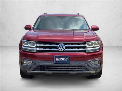 Fortana Red Metallic 2018 Volkswagen Atlas 3.6L SEL