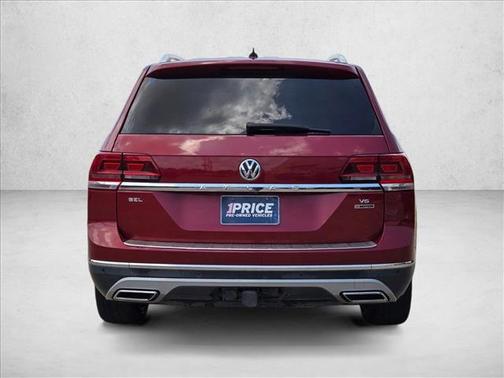 Fortana Red Metallic 2018 Volkswagen Atlas 3.6L SEL